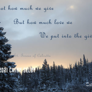 How Much Love 5 x 7 Card