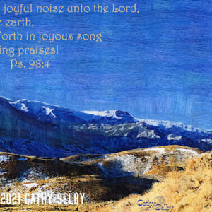 Make A Joyful Noise 5 x 7 Card