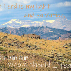 Whom Should I Fear 5 x 7 Card